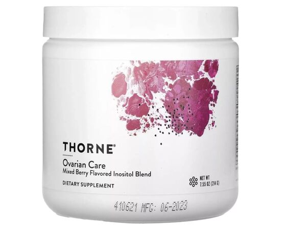 Витаминно-минеральный комплекс Thorne Research Репродуктивное здоровье женщин, вкус ягод, Ovarian Care, 214 г (THR-01358)