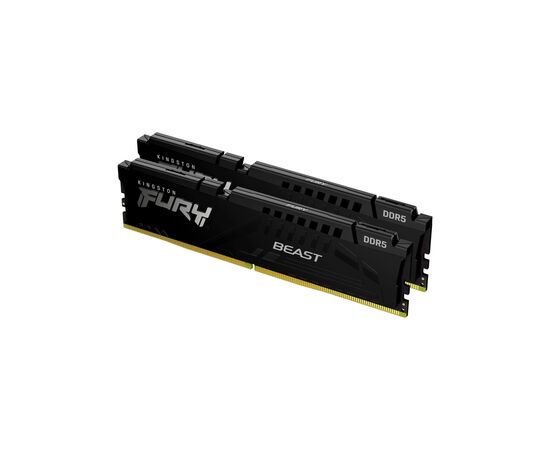Модуль памяти для компьютера DDR5 128GB (2x64GB) 5600 MHz Beast Black Kingston Fury (ex.HyperX) (KF556C40BBK2-128), изображение 3 Модуль памяти для компьютера DDR5 128GB (2x64GB) 5600 MHz Beast Black Kingston Fury (ex.HyperX) (KF556C40BBK2-128), изображение 3
