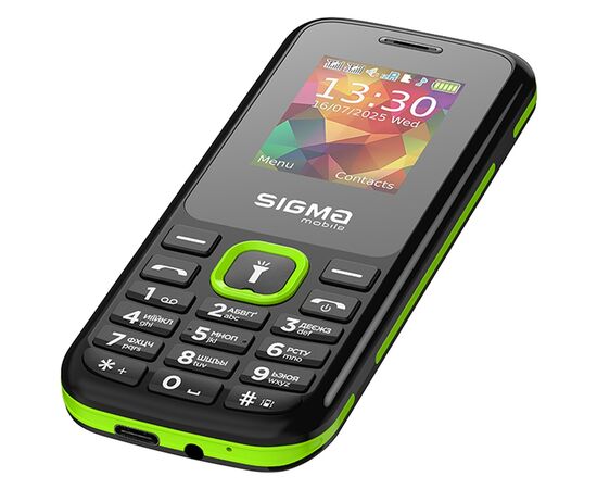 Мобильный телефон Sigma X-style 171 MINI Track Black-Green (4827798813720), изображение 5 Мобильный телефон Sigma X-style 171 MINI Track Black-Green (4827798813720), изображение 5