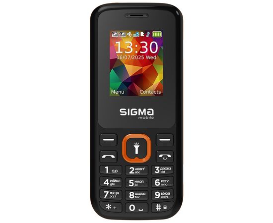 Мобильный телефон Sigma X-style 171 MINI Track Black-Orange (4827798813737), изображение 2 Мобильный телефон Sigma X-style 171 MINI Track Black-Orange (4827798813737), изображение 2