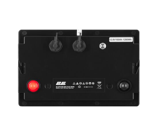 Батарея LiFePo4 2E 12V-100Ah, ABC 4S (2E-LFP12100-ABC), изображение 5 Батарея LiFePo4 2E 12V-100Ah, ABC 4S (2E-LFP12100-ABC), изображение 5