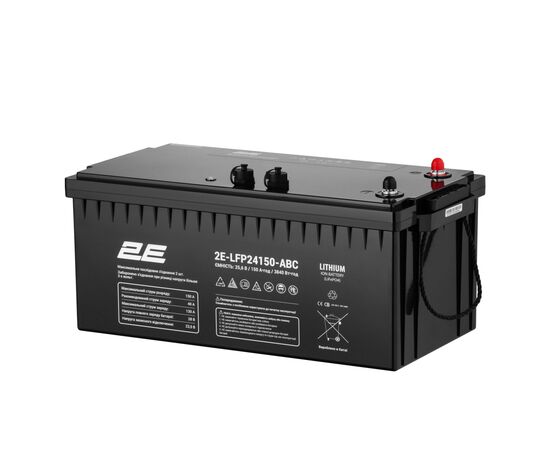 Батарея LiFePo4 2E 24V-150Ah, ABC 8S (2E-LFP24150-ABC), изображение 3 Батарея LiFePo4 2E 24V-150Ah, ABC 8S (2E-LFP24150-ABC), изображение 3