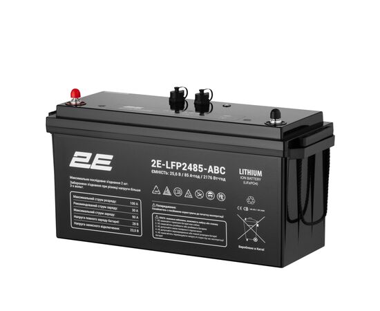 Батарея LiFePo4 2E 24V-85Ah, ABC 8S (2E-LFP2485-ABC), изображение 3 Батарея LiFePo4 2E 24V-85Ah, ABC 8S (2E-LFP2485-ABC), изображение 3