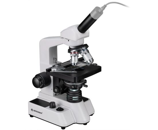 Микроскоп Bresser Erudit DLX 40-1000x Black/White (5102000) (913802), изображение 5 Микроскоп Bresser Erudit DLX 40-1000x Black/White (5102000) (913802), изображение 5
