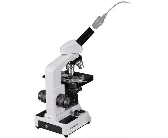 Микроскоп Bresser Erudit DLX 40-1000x Black/White (5102000) (913802), изображение 6 Микроскоп Bresser Erudit DLX 40-1000x Black/White (5102000) (913802), изображение 6