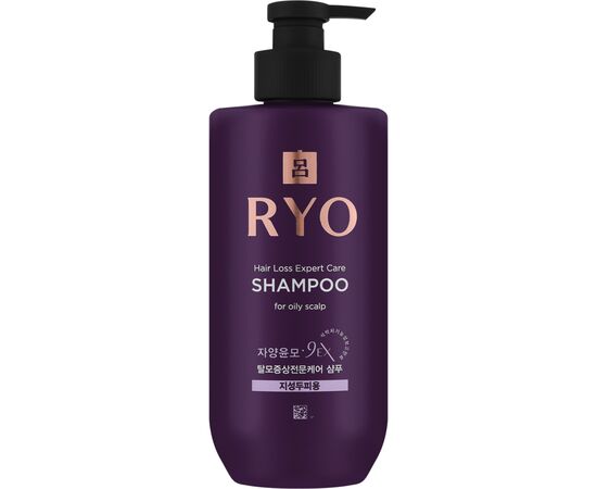 Шампунь Ryo Hair Loss Expert Care Shampoo For Oily Scalp 400 мл (8806403117534) Шампунь Ryo Hair Loss Expert Care Shampoo For Oily Scalp 400 мл (8806403117534)