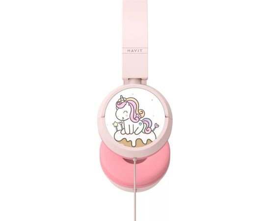 Наушники Havit H231d Pink (HV-H231d), изображение 3 Наушники Havit H231d Pink (HV-H231d), изображение 3