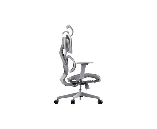 Крісло ігрове Sihoo Xallking X5C Mesh Grey (X5FC-N101), зображення 4 Крісло ігрове Sihoo Xallking X5C Mesh Grey (X5FC-N101), зображення 4