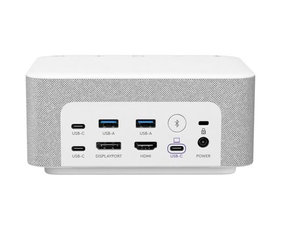 Порт-реплікатор Logitech Logi Dock - WHITE - USB - EMEA - UC (L986-000030), зображення 5 Порт-реплікатор Logitech Logi Dock - WHITE - USB - EMEA - UC (L986-000030), зображення 5