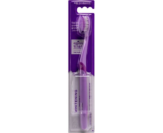 Зубная щетка LG Bamboosalt HPS Whitening The Purple Toothbrush Средней жесткости Фиолетовая (8809949163812) Зубная щетка LG Bamboosalt HPS Whitening The Purple Toothbrush Средней жесткости Фиолетовая (8809949163812)