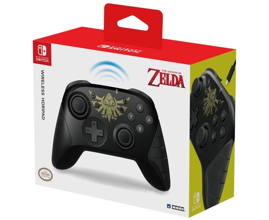 Геймпад Hori Horipad Wireless Zelda TotK (NSW, Switch) (ACC-0955), изображение 4 Геймпад Hori Horipad Wireless Zelda TotK (NSW, Switch) (ACC-0955), изображение 4
