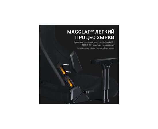 Кресло игровое Anda Seat Kaiser Frontier Fabric Size XL Black (AD12YXL-17-B-F-B02), изображение 9 Кресло игровое Anda Seat Kaiser Frontier Fabric Size XL Black (AD12YXL-17-B-F-B02), изображение 9