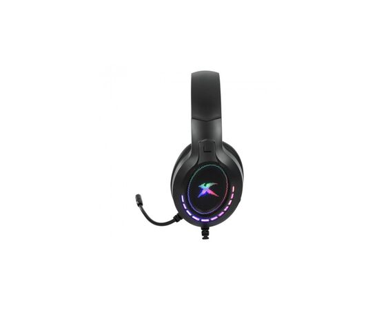 Наушники Xtrike ME GH-904 USB RGB Black (GH-904), изображение 4 Наушники Xtrike ME GH-904 USB RGB Black (GH-904), изображение 4