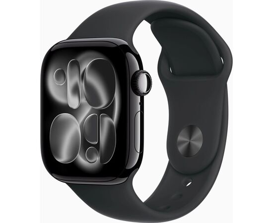 Смарт-часы Apple Watch Series 11 GPS 42mm Jet Black Aluminium Case with Black Sport Band - M/L (MEQU4RK/A) Смарт-часы Apple Watch Series 11 GPS 42mm Jet Black Aluminium Case with Black Sport Band - M/L (MEQU4RK/A)