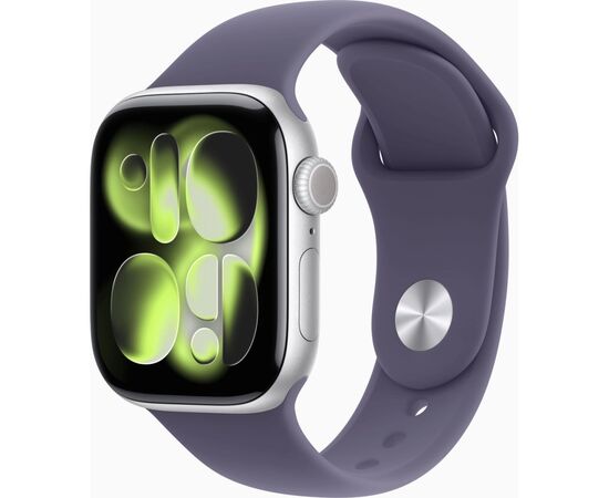 Смарт-часы Apple Watch Series 11 GPS 42mm Silver Aluminium Case with Purple Fog Sport Band - S/M (MEU64RK/A) Смарт-часы Apple Watch Series 11 GPS 42mm Silver Aluminium Case with Purple Fog Sport Band - S/M (MEU64RK/A)