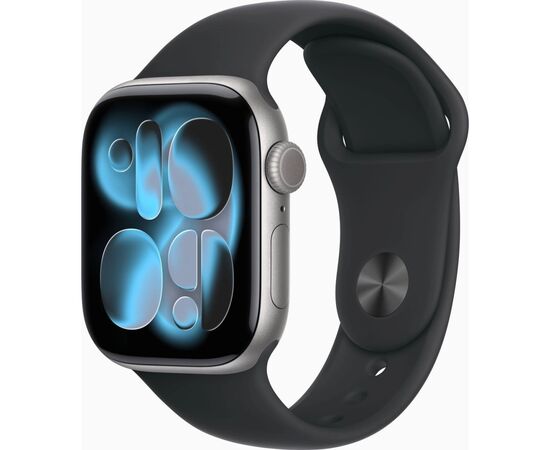 Смарт-часы Apple Watch Series 11 GPS + Cellular 42mm Space Grey Aluminium Case with Black Sport Band - S/M (MF8A4RK/A) Смарт-часы Apple Watch Series 11 GPS + Cellular 42mm Space Grey Aluminium Case with Black Sport Band - S/M (MF8A4RK/A)