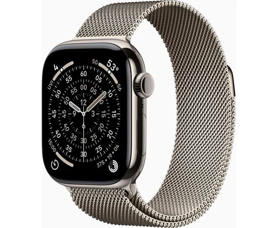 Смарт-часы Apple Watch Series 11 GPS + Cellular 42mm Natural Titanium Case with Natural Milanese Loop (MF8P4RK/A) Смарт-часы Apple Watch Series 11 GPS + Cellular 42mm Natural Titanium Case with Natural Milanese Loop (MF8P4RK/A)