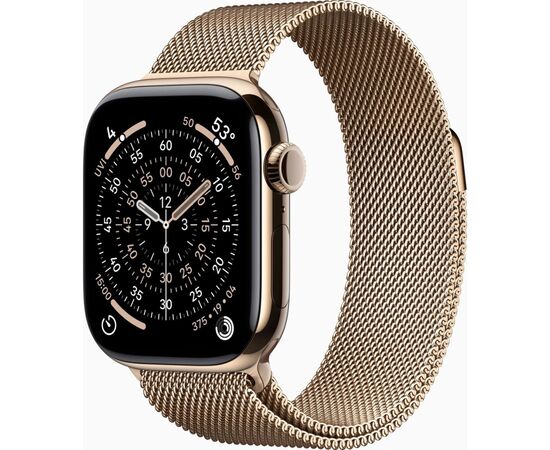 Смарт-часы Apple Watch Series 11 GPS + Cellular 42mm Gold Titanium Case with Gold Milanese Loop (MF8Y4RK/A) Смарт-часы Apple Watch Series 11 GPS + Cellular 42mm Gold Titanium Case with Gold Milanese Loop (MF8Y4RK/A)