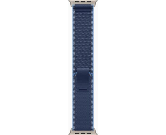 Смарт-часы Apple Watch Ultra 3 GPS + Cellular 49mm Natural Titanium Case with Blue/Bright Blue Trail Loop - M/L (MEWU4QP/A), изображение 3 Смарт-часы Apple Watch Ultra 3 GPS + Cellular 49mm Natural Titanium Case with Blue/Bright Blue Trail Loop - M/L (MEWU4QP/A), изображение 3