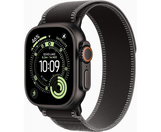 Смарт-часы Apple Watch Ultra 3 GPS + Cellular 49mm Black Titanium Case with Black/Charcoal Trail Loop - M/L (MF1H4QP/A) Смарт-часы Apple Watch Ultra 3 GPS + Cellular 49mm Black Titanium Case with Black/Charcoal Trail Loop - M/L (MF1H4QP/A)