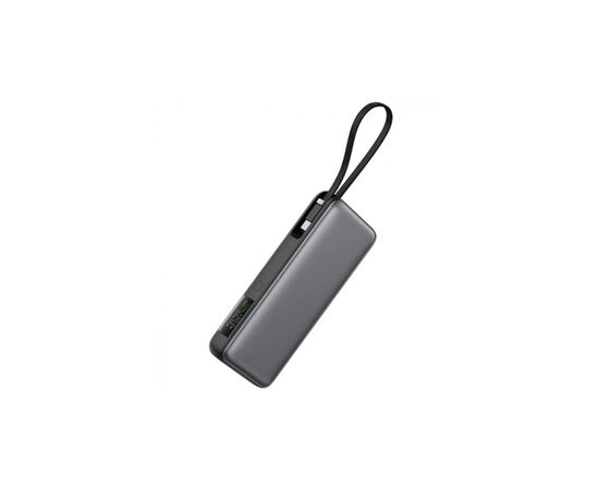 Батарея универсальная Acefast 20000mAh 130W PD, QC/3.0 USB-A+USB-C In/Out,build-in cable M22 Gray (6974316283904) Батарея универсальная Acefast 20000mAh 130W PD, QC/3.0 USB-A+USB-C In/Out,build-in cable M22 Gray (6974316283904)