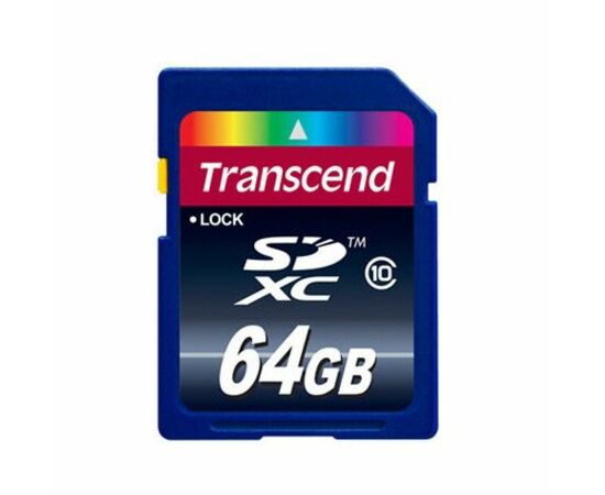 Карта памяти Transcend 64Gb SDXC class 10 (TS64GSDXC10) Карта памяти Transcend 64Gb SDXC class 10 (TS64GSDXC10)