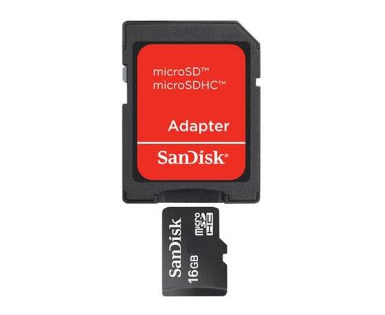 Карта памяти SanDisk 16Gb microSDHC class 4 (SDSDQM-016G-B35A) Карта памяти SanDisk 16Gb microSDHC class 4 (SDSDQM-016G-B35A)