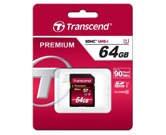 Карта памяти Transcend 64Gb SDXC class 10 UHS-I Premium (TS64GSDU1) Карта памяти Transcend 64Gb SDXC class 10 UHS-I Premium (TS64GSDU1)