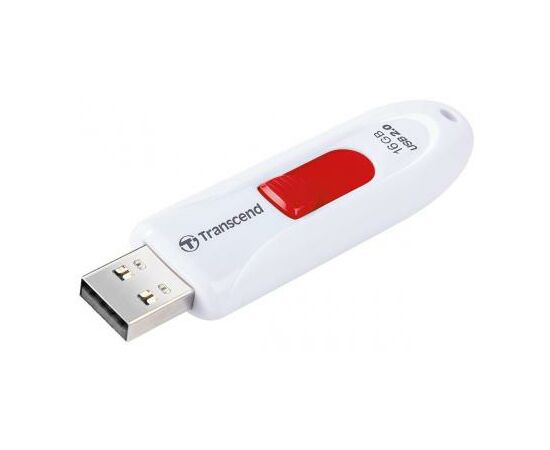USB флеш накопичувач Transcend 16GB JetFlash 590 White USB 2.0 (TS16GJF590W), зображення 4
