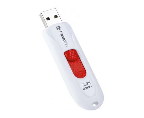 USB флеш накопичувач Transcend 32GB JetFlash 590 White USB 2.0 (TS32GJF590W), зображення 3