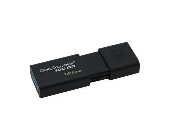 USB флеш накопитель Kingston 128GB DT100 G3 Black USB 3.0 (DT100G3/128GB), изображение 3 USB флеш накопитель Kingston 128GB DT100 G3 Black USB 3.0 (DT100G3/128GB), изображение 3