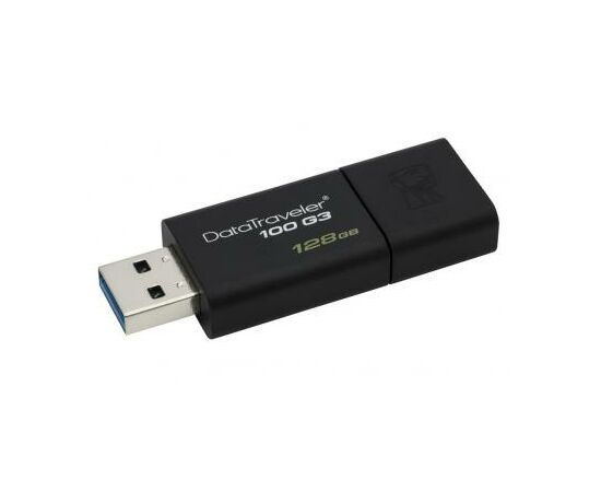 USB флеш накопитель Kingston 128GB DT100 G3 Black USB 3.0 (DT100G3/128GB), изображение 5 USB флеш накопитель Kingston 128GB DT100 G3 Black USB 3.0 (DT100G3/128GB), изображение 5