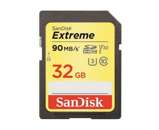 Карта памяти SanDisk 32GB SDHC class 10 UHS-I U3 4K Extreme (SDSDXVE-032G-GNCIN) Карта памяти SanDisk 32GB SDHC class 10 UHS-I U3 4K Extreme (SDSDXVE-032G-GNCIN)