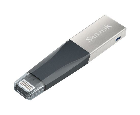 USB флеш накопитель SanDisk 128GB iXpand Mini USB 3.0/Lightning (SDIX40N-128G-GN6NE), изображение 4 USB флеш накопитель SanDisk 128GB iXpand Mini USB 3.0/Lightning (SDIX40N-128G-GN6NE), изображение 4
