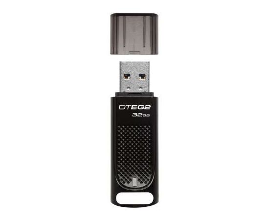 USB флеш накопитель Kingston 32GB DataTraveler Elite G2 Metal Black USB 3.1 (DTEG2/32GB), изображение 2 USB флеш накопитель Kingston 32GB DataTraveler Elite G2 Metal Black USB 3.1 (DTEG2/32GB), изображение 2