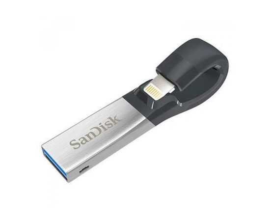 USB флеш накопитель SanDisk 16GB iXpand USB 3.0/Lightning (SDIX30C-016G-GN6NN), изображение 2 USB флеш накопитель SanDisk 16GB iXpand USB 3.0/Lightning (SDIX30C-016G-GN6NN), изображение 2