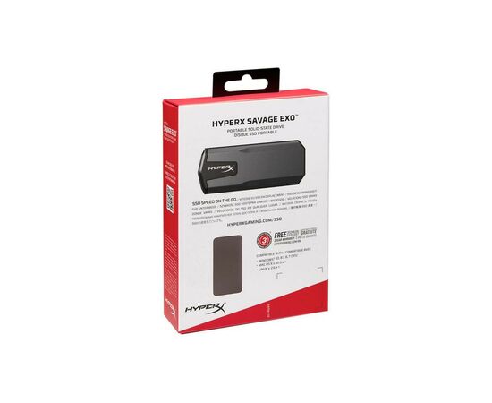 Накопитель SSD USB 3.1 960GB HyperX (SHSX100/960G), изображение 6 Накопитель SSD USB 3.1 960GB HyperX (SHSX100/960G), изображение 6