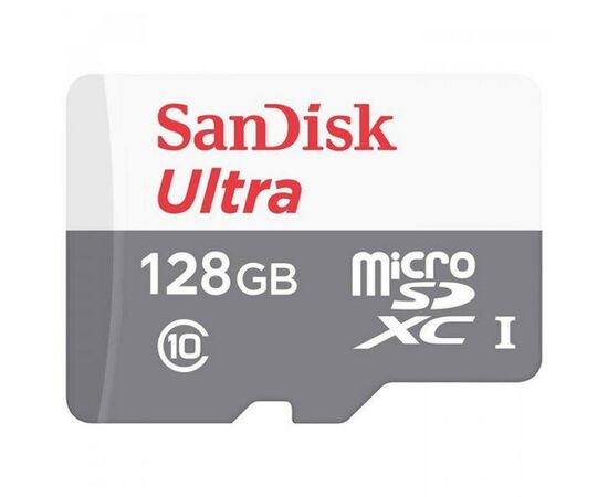 Карта памяти SanDisk 128GB microSDXC class 10 UHS-I Ultra (SDSQUNS-128G-GN6MN) Карта памяти SanDisk 128GB microSDXC class 10 UHS-I Ultra (SDSQUNS-128G-GN6MN)