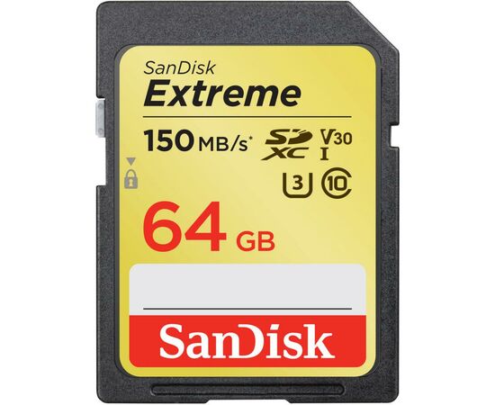Карта памяти SanDisk 64GB SDXC class 10 UHS-I Extreme (SDSDXV6-064G-GNCIN) Карта памяти SanDisk 64GB SDXC class 10 UHS-I Extreme (SDSDXV6-064G-GNCIN)