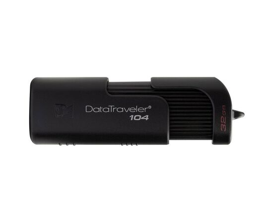 USB флеш накопитель Kingston 32GB DataTraveller 104 Black USB 2.0 (DT104/32GB) USB флеш накопитель Kingston 32GB DataTraveller 104 Black USB 2.0 (DT104/32GB)