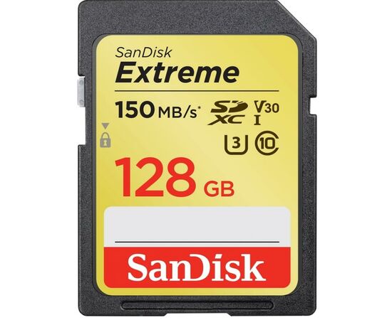 Карта памяти SanDisk 128GB SDXC class 10 UHS-I U3 Extreme (SDSDXV5-128G-GNCIN) Карта памяти SanDisk 128GB SDXC class 10 UHS-I U3 Extreme (SDSDXV5-128G-GNCIN)
