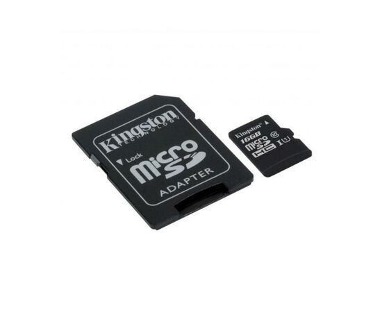 Карта памяти Kingston 16GB microSDHC Class 10 Canvas Select Plus 100R A1 (SDCS2/16GB), изображение 2 Карта памяти Kingston 16GB microSDHC Class 10 Canvas Select Plus 100R A1 (SDCS2/16GB), изображение 2