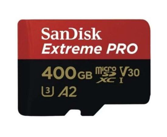 Карта памяти SanDisk 400GB microSDXC class 10 UHS-I U3 A2 V30 Extreme Pro (SDSQXCZ-400G-GN6MA) Карта памяти SanDisk 400GB microSDXC class 10 UHS-I U3 A2 V30 Extreme Pro (SDSQXCZ-400G-GN6MA)