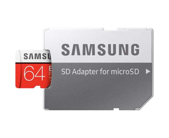 Карта памяти Samsung 64GB microSDXC class 10 UHS-I U1 Evo Plus V2 (MB-MC64HA/RU), изображение 5 Карта памяти Samsung 64GB microSDXC class 10 UHS-I U1 Evo Plus V2 (MB-MC64HA/RU), изображение 5