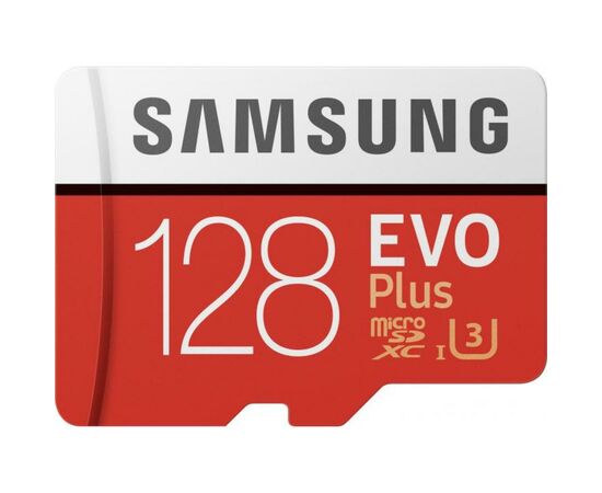 Карта памяти Samsung 128GB microSDXC class 10 UHS-I EVO Plus (MB-MC128HA/RU) Карта памяти Samsung 128GB microSDXC class 10 UHS-I EVO Plus (MB-MC128HA/RU)
