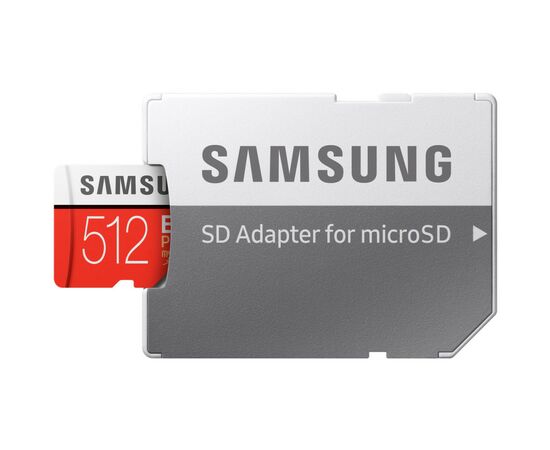 Карта памяти Samsung 512GB microSD class 10 UHS-I U3 Evo Plus V2 (MB-MC512HA/RU), изображение 2 Карта памяти Samsung 512GB microSD class 10 UHS-I U3 Evo Plus V2 (MB-MC512HA/RU), изображение 2