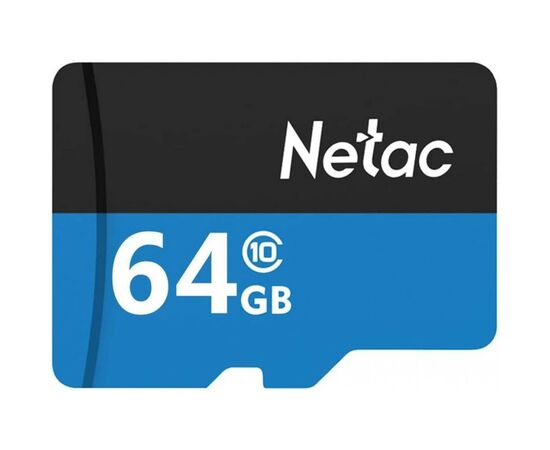 Карта памяти Netac 64GB microSD class 10 UHS-I U1 (NT02P500STN-064G-S) Карта памяти Netac 64GB microSD class 10 UHS-I U1 (NT02P500STN-064G-S)