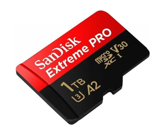 Карта памяти SanDisk 1TB microSDXC class 10 A2 V30 UHS-I U3 Extreme PRO (SDSQXCZ-1T00-GN6MA), изображение 4 Карта памяти SanDisk 1TB microSDXC class 10 A2 V30 UHS-I U3 Extreme PRO (SDSQXCZ-1T00-GN6MA), изображение 4