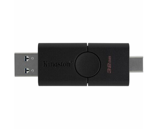 USB флеш накопитель Kingston 32GB DataTraveler Duo USB 3.2/Type-C (DTDE/32GB), изображение 4 USB флеш накопитель Kingston 32GB DataTraveler Duo USB 3.2/Type-C (DTDE/32GB), изображение 4