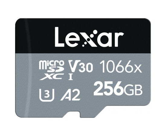 Карта памяти Lexar 256GB microSDXC class 10 UHS-I 1066x Silver (LMS1066256G-BNANG) Карта памяти Lexar 256GB microSDXC class 10 UHS-I 1066x Silver (LMS1066256G-BNANG)